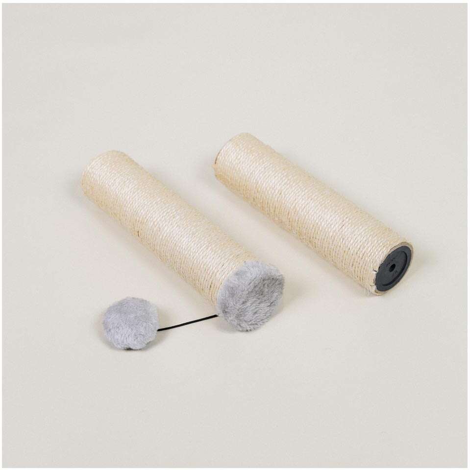 Refil Brinquedo Arranhador Meau Poste de Sisal para Gatos - Tam. Único