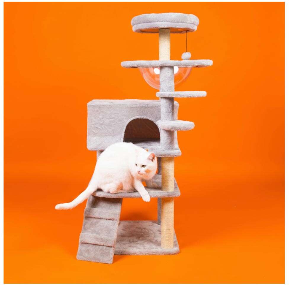 Brinquedo Arranhador Torre Meau 5 andares para Gatos - Tam. Único