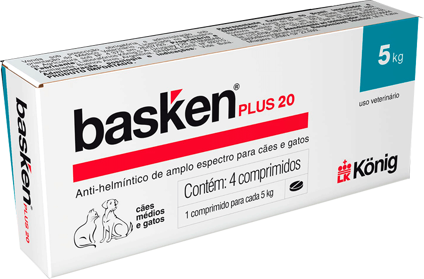Basken Plus 20 - 4 comprimidos