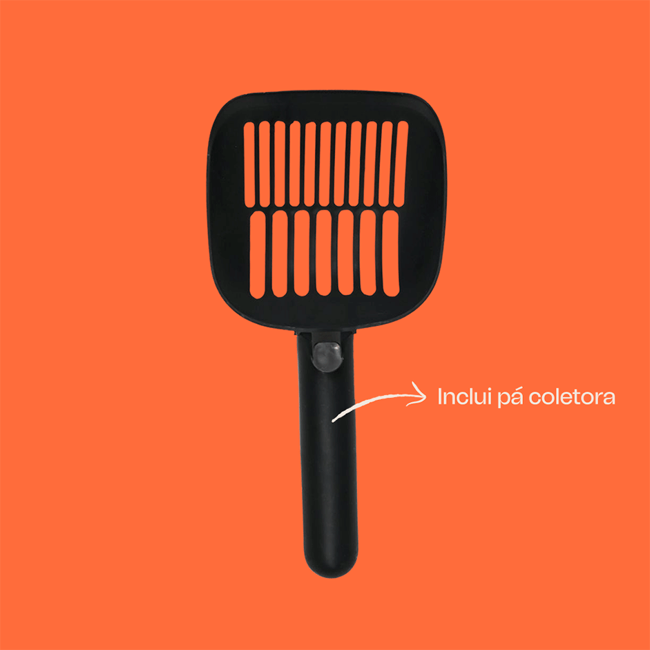 Caixa de Areia Meau Inox com Soleira para Gatos - Tam. G