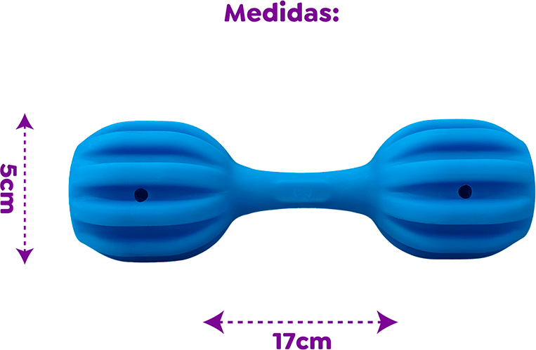 Brinquedo Amicus Fun Toys Pet Fit Azul - Tam. M/G