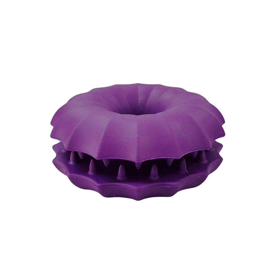 Brinquedo Amicus Fun Toys Donuts Roxo - Tam. P