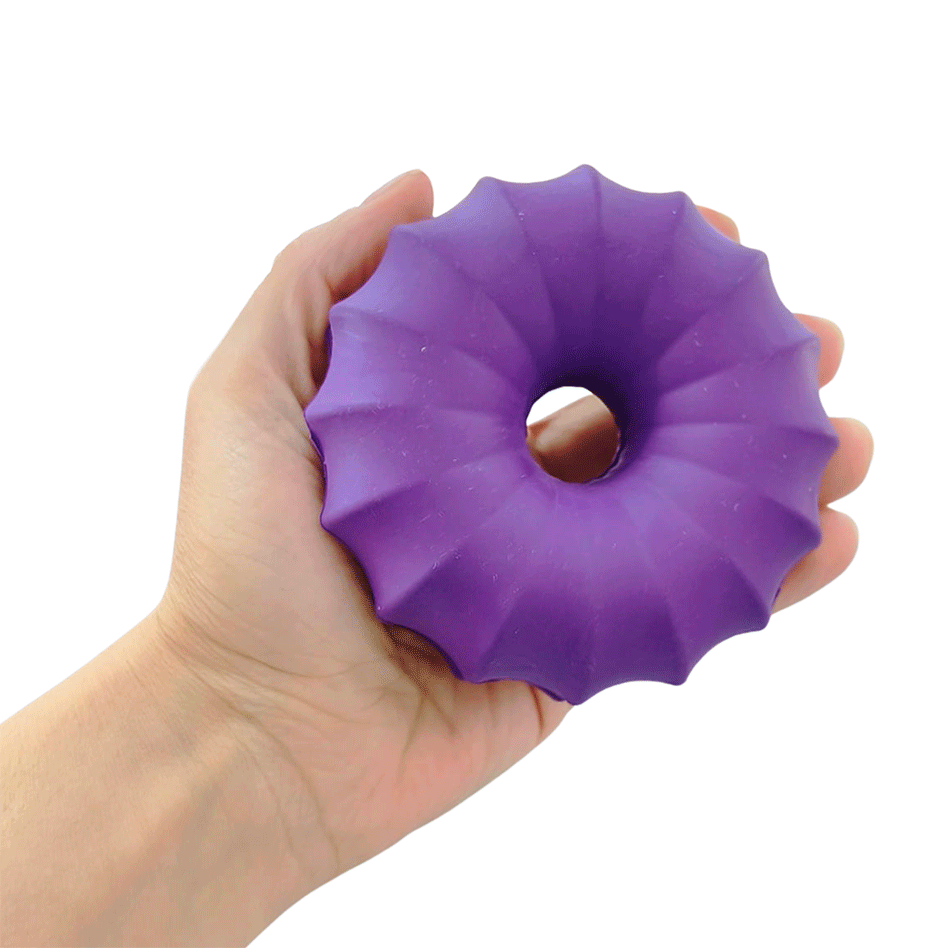 Brinquedo Amicus Fun Toys Donuts Roxo - Tam. P