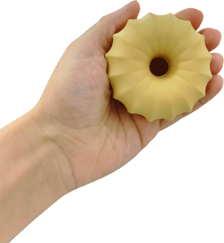 Brinquedo Amicus Fun Toys Donuts Baunilha - Tam. M/G