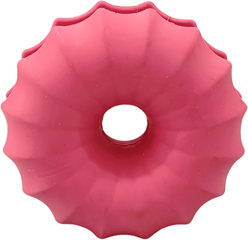 Brinquedo Amicus Fun Toys Donuts Rosa - Tam. M/G