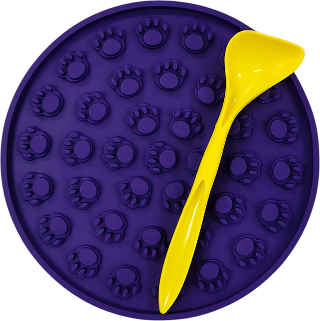 Brinquedo e Comedouro Lento Amicus Lamb Lamb Circle Roxo - Tam. Único