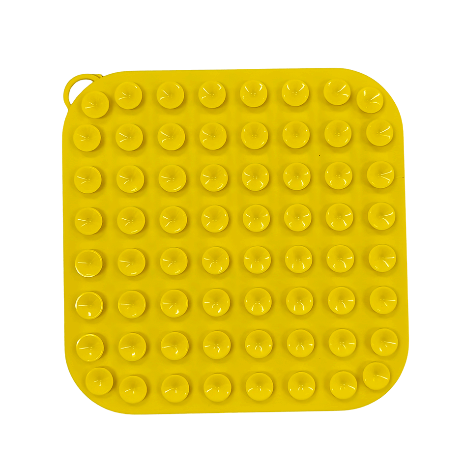 Brinquedo e Comedouro Lento Amicus Lamb Lamb Square Amarelo - Tam. Único