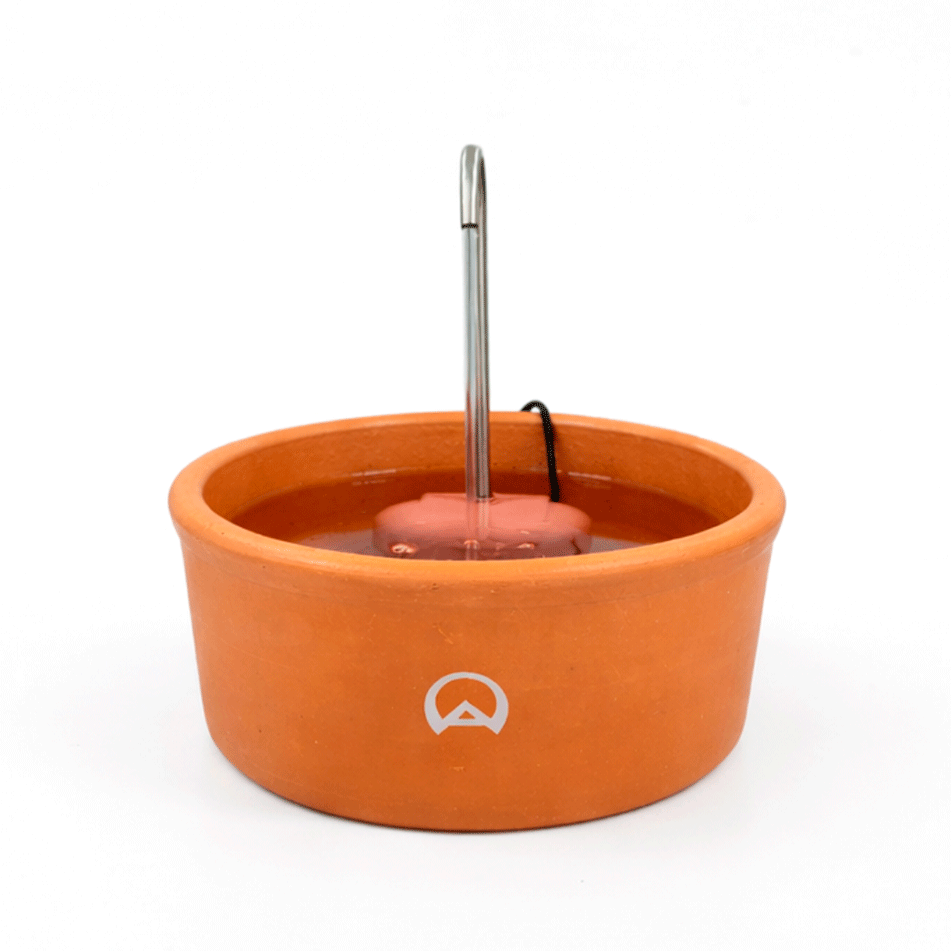 Fonte Bebedouro Cerâmica Amicus Aqua Clay Basic - Tam. Único