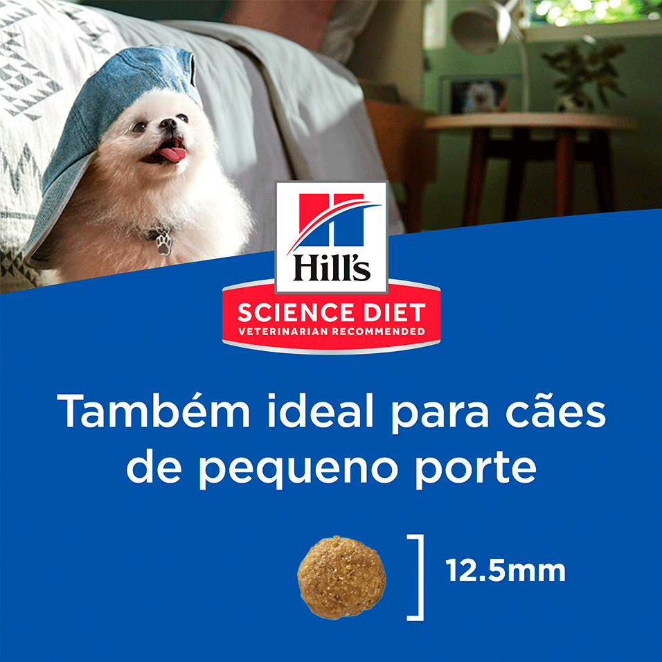 Ração Seca Hill's Science Diet para Cães Adultos - 6,8Kg