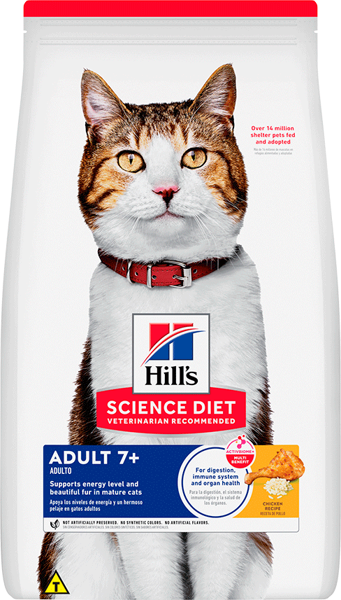 Ração Seca Hill's Science Diet Longevidade Ativa para Gatos Adultos 7+ - 3,17Kg