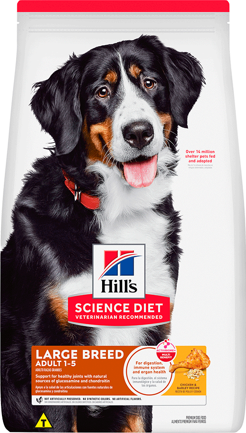 Ração Seca Hill's Science Diet para Cães Adultos Raças Grandes - 12,02Kg