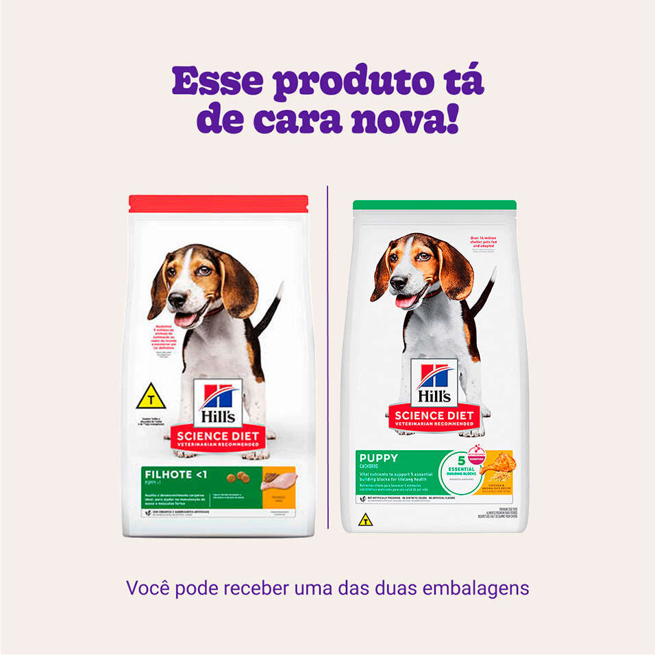 Ração Seca Hill's Science Diet para Cães Filhotes - 7,03Kg
