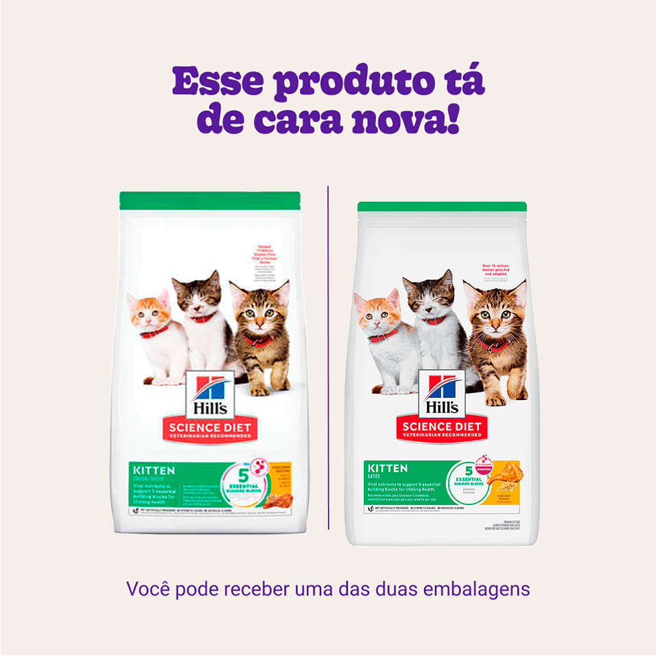 Ração Seca Hill's Science Diet para Gatos Filhotes - 1,59Kg
