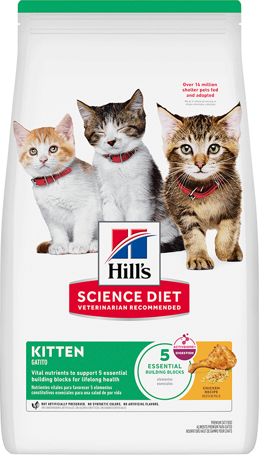 Ração Seca Hill's Science Diet para Gatos Filhotes - 1,59Kg