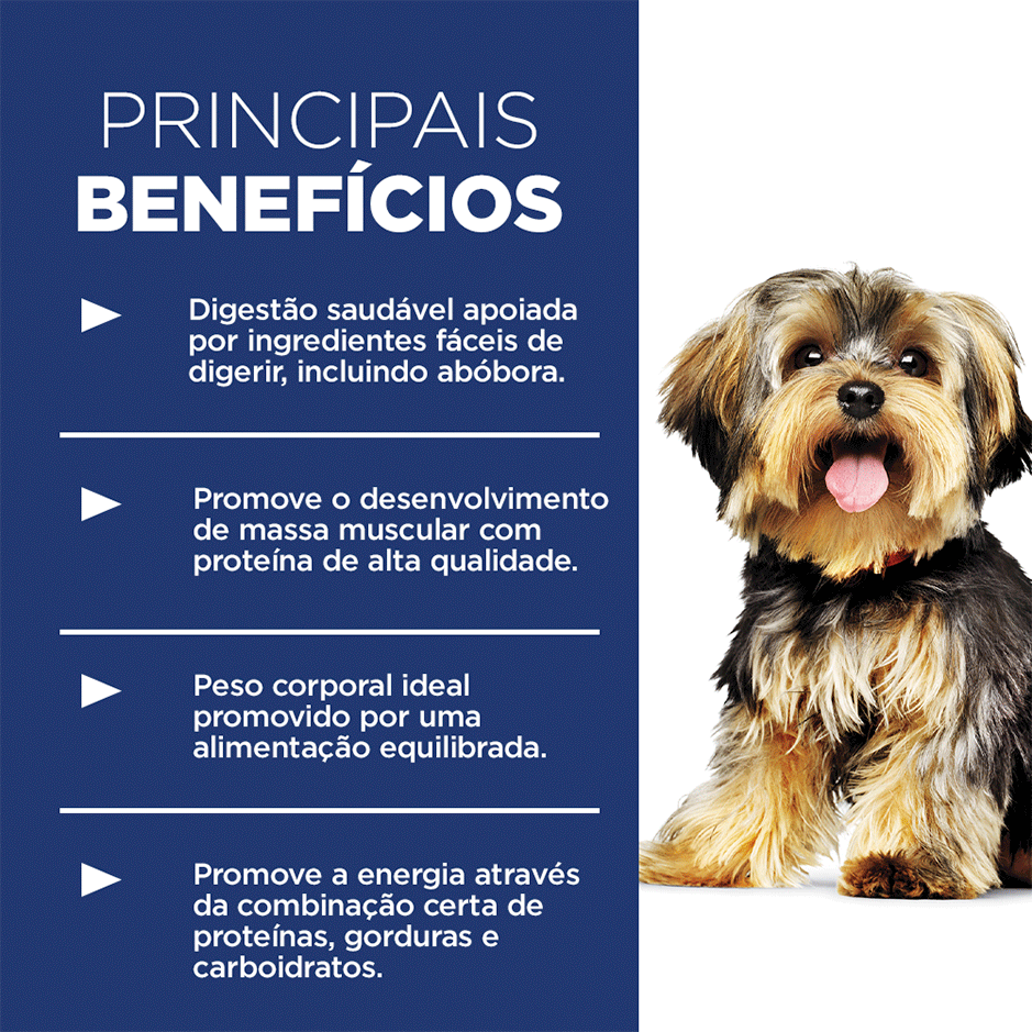 Ração Seca Hill's Science Diet para Cães Adultos Raças Minis e Pequenas - 2,04Kg