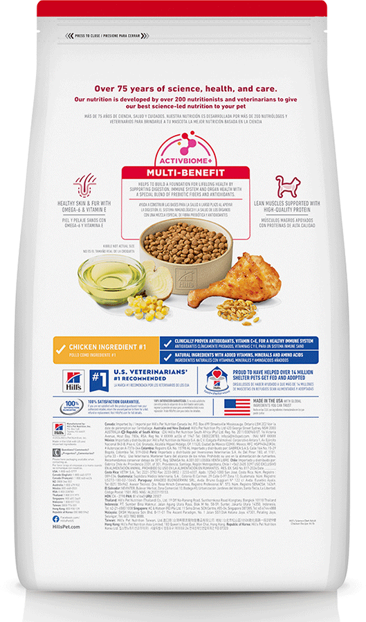 Ração Seca Hill's Science Diet para Gatos Adultos - 1,8Kg