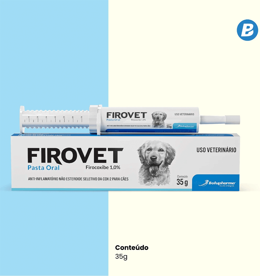 Anti-inflamatório Botupharma Firovet Dog Pasta Oral - 35 g
