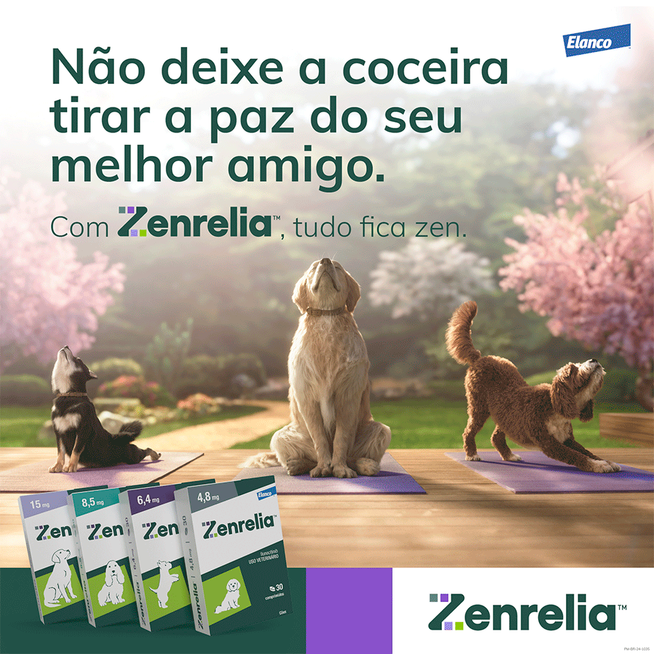 Tratamento Dermatológico Elanco Zenrelia 6,4 mg para Cães - 30 Comprimidos