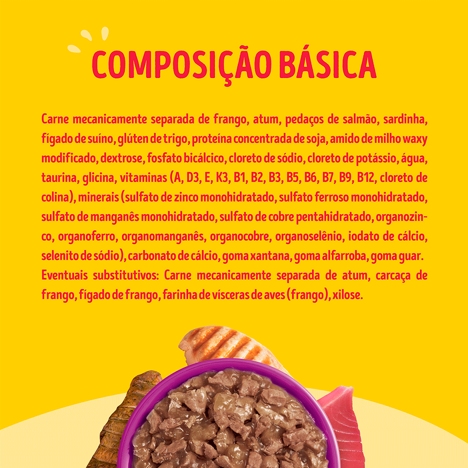 Ração Úmida Friskies Megamix para Gatos Adultos - 80 g