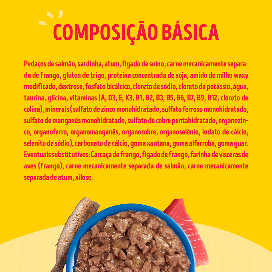 Ração Úmida Friskies Mar de Sabores para Gatos Adultos - 80 g