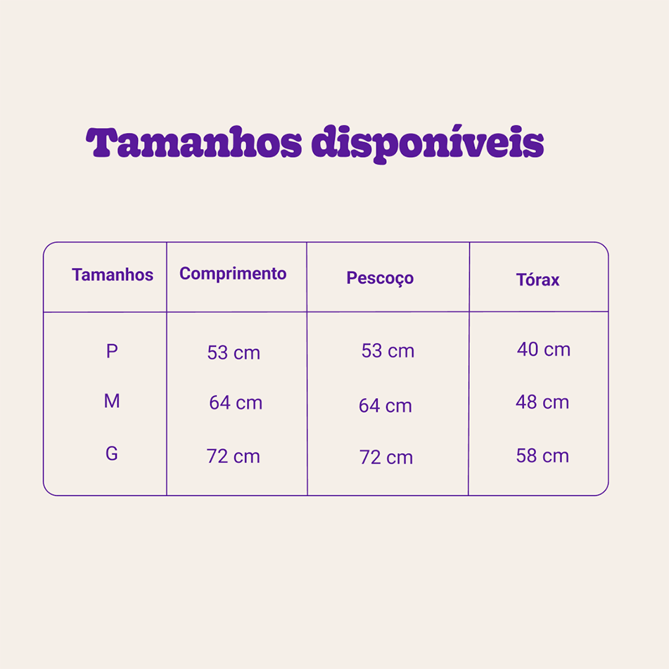 Capa de Chuva Reserva para Cães - Tam. P