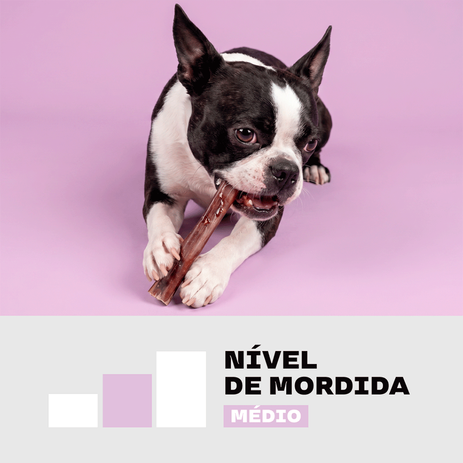 Petisco Mastigável True Chews Capa de Vergalho Twist Bovina para Cães - 3 Unidades