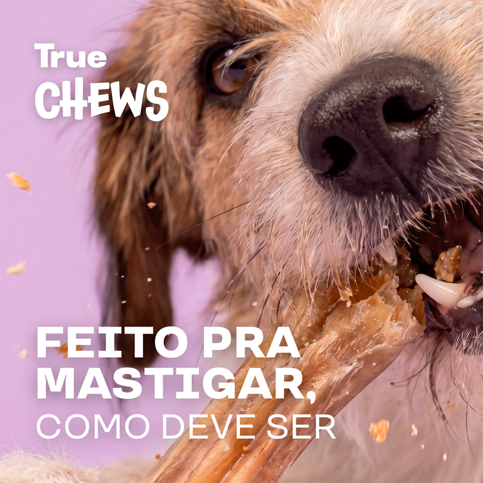 Petisco Mastigável True Chews Pele de Tilápia para Cães - 100 g