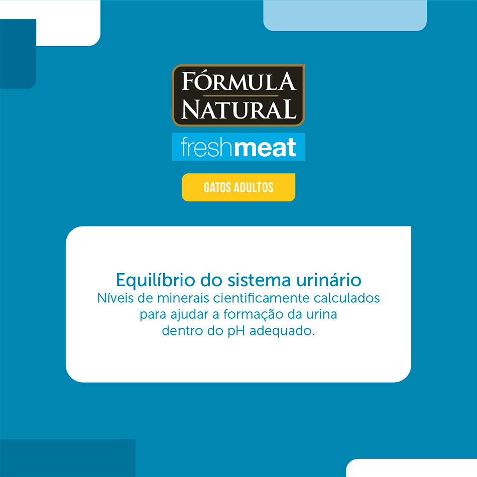 Ração Seca Fórmula Natural Fresh Meat Frango para Gatos Adultos - 1Kg
