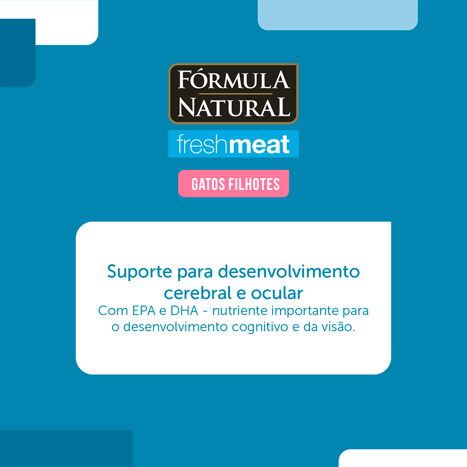Ração Seca Fórmula Natural Fresh Meat Gatos Filhotes - 1Kg