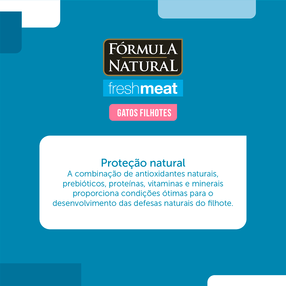 Ração Seca Fórmula Natural Fresh Meat Gatos Filhotes - 1Kg