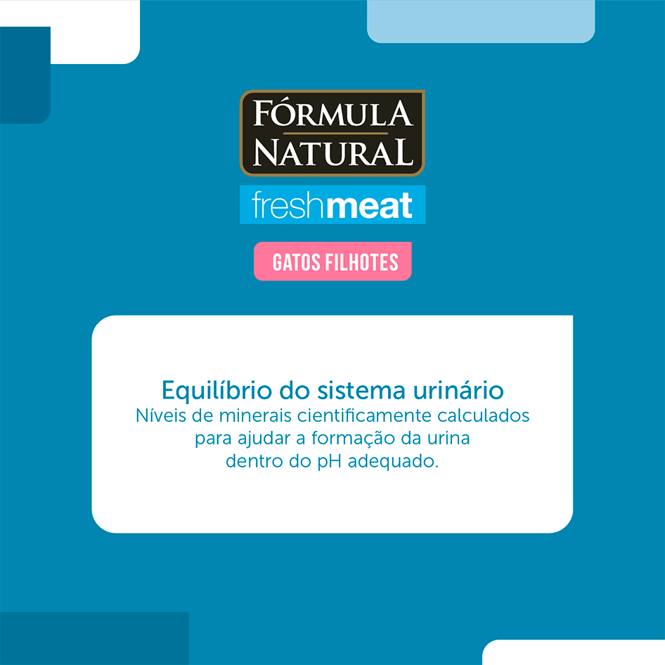 Ração Seca Fórmula Natural Fresh Meat Gatos Filhotes - 1Kg