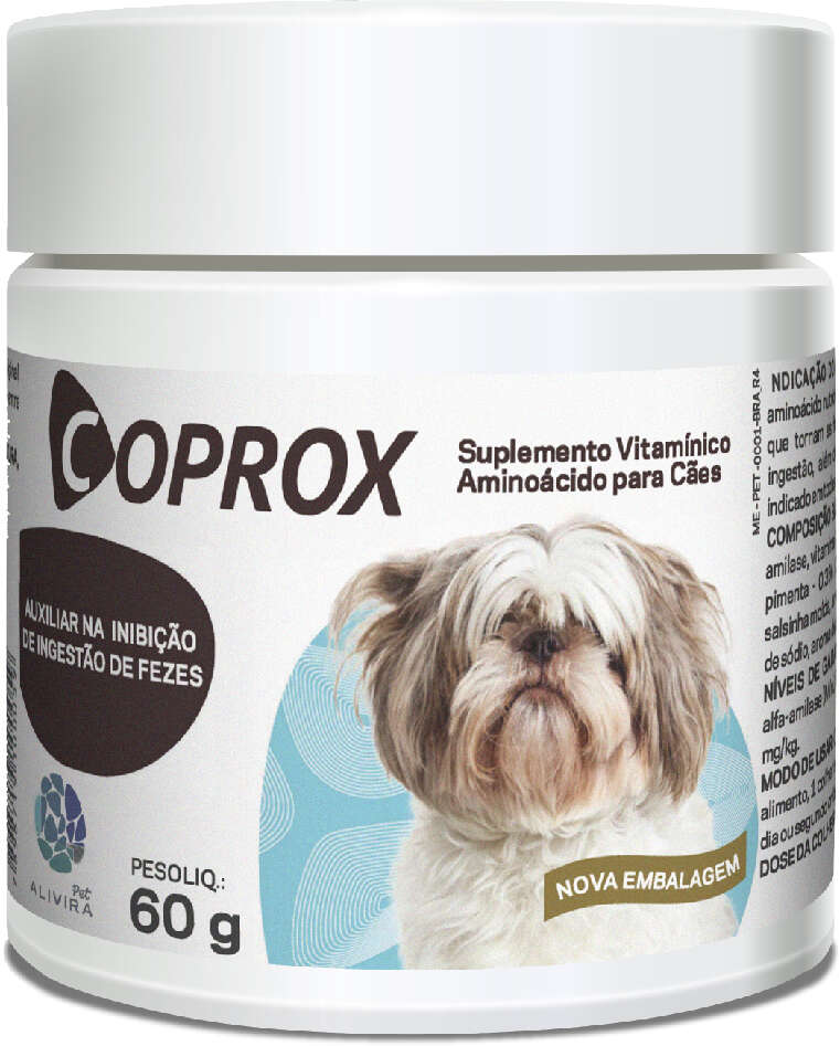 Suplemento Alivira Coprox para Cães - 60 g