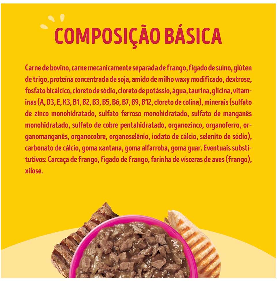 Ração Úmida Friskies Mix de Carnes para Gatos Adultos - 80 g