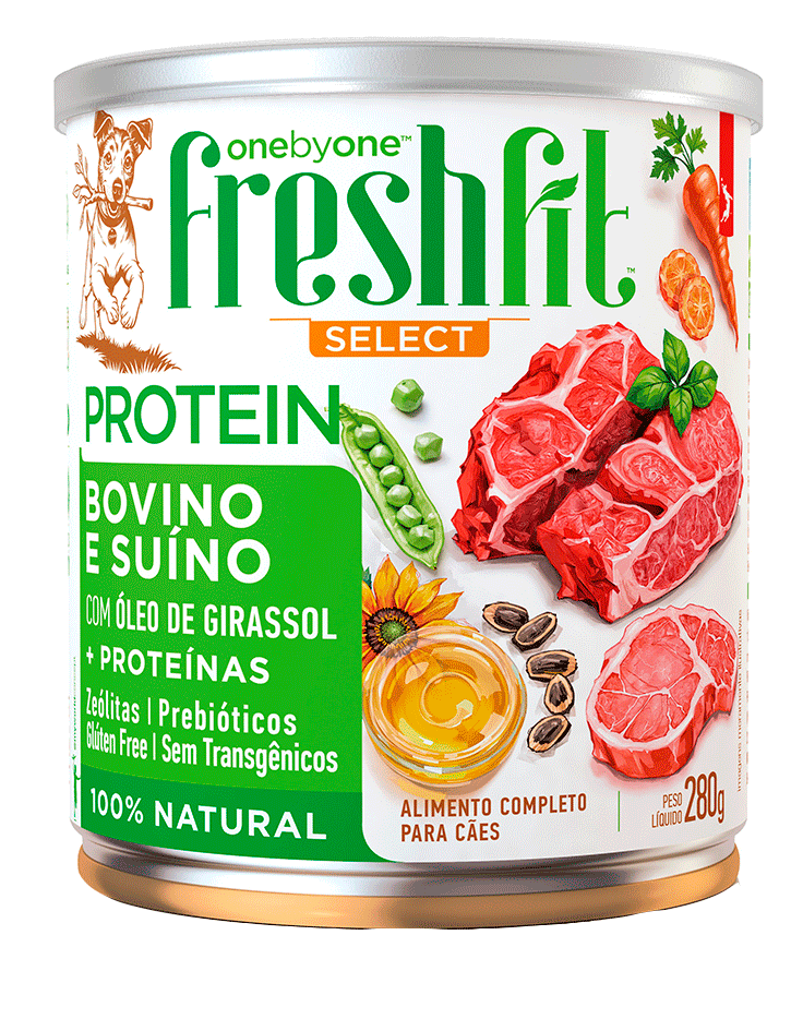 Ração Úmida Spin Pet Freshfit Select Bovino e Suíno para Cães - 280 g