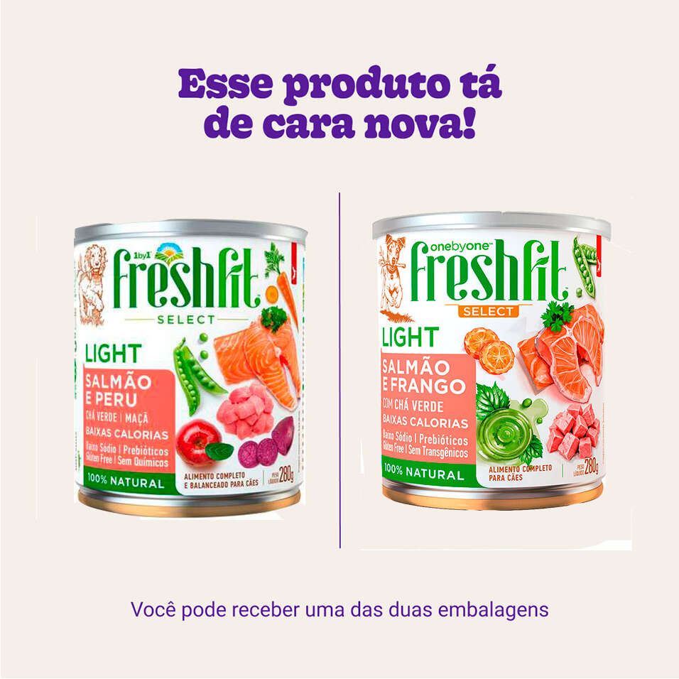 Ração Úmida Spin Pet Freshfit Select Salmão e Frango para Cães - 280 g