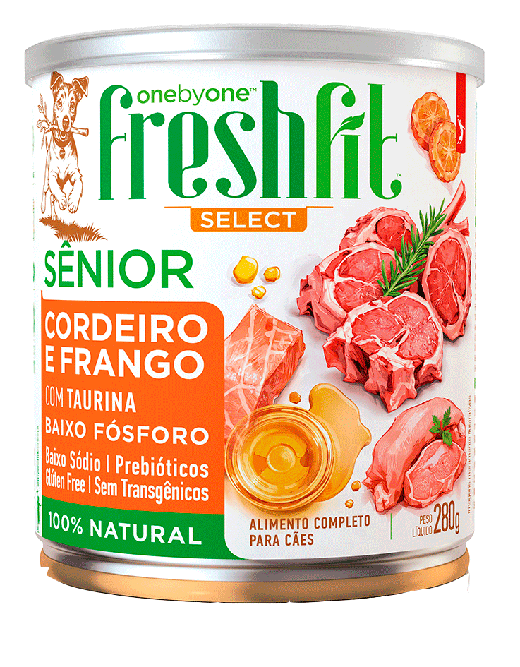 Ração Úmida Spin Pet Freshfit Select Cordeiro e Frango para Cães - 280 g
