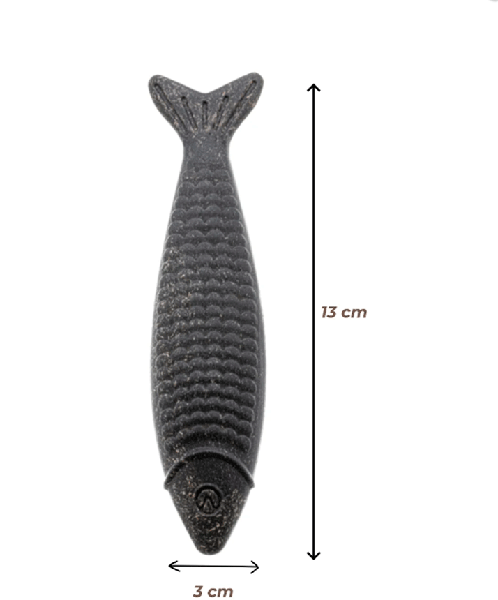 Brinquedo Mordedor Biobone Peixe Mordida Extra Forte para Cães - Tam. Único