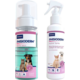Kit Virbac Phisioderm Banho a Seco 150 mL e Spray Hidratante Pele e Pelagem 250 mLpara Cães e Gatos - KIT