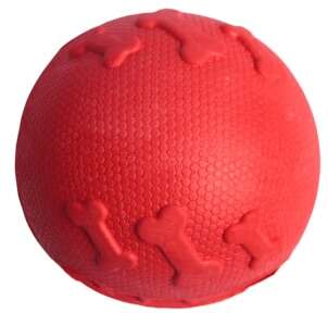 Brinquedo Kroco Bolinha Vermelho para Cães - Tam. Único