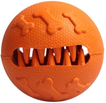 Brinquedo Kroco Bolinha Laranja para Cães - Tam. Único