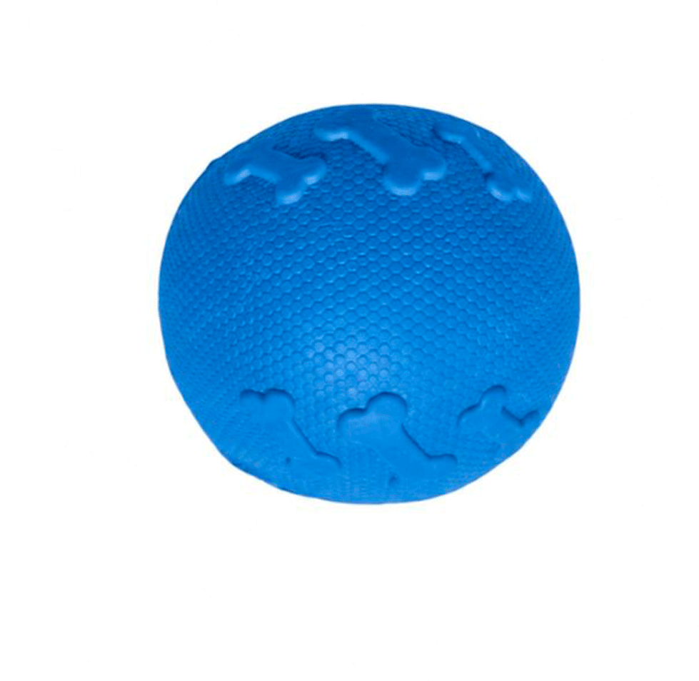 Brinquedo Kroco Bolinha Azul para Cães - Tam. Único