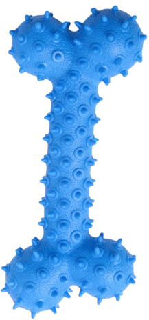 Brinquedo Mordedor Kroco Osso Azul para Cães - Tam. Único