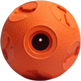 Brinquedo Kroco Bolinha Laranja para Cães - Tam. P