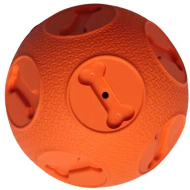 Brinquedo Kroco Bolinha Laranja para Cães - Tam. P