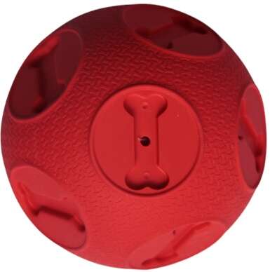 Brinquedo Kroco Bolinha Vermelho para Cães - Tam. P