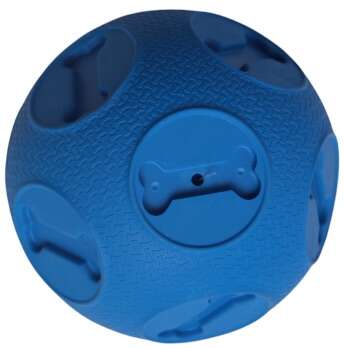 Brinquedo Kroco Bolinha Azul para Cães - Tam. P