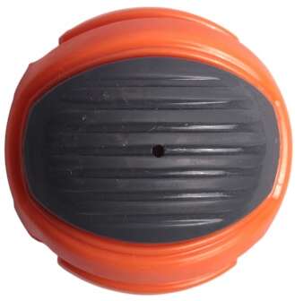 Brinquedo Kroco Bolinha Laranja e Marrom para Cães - Tam. Único