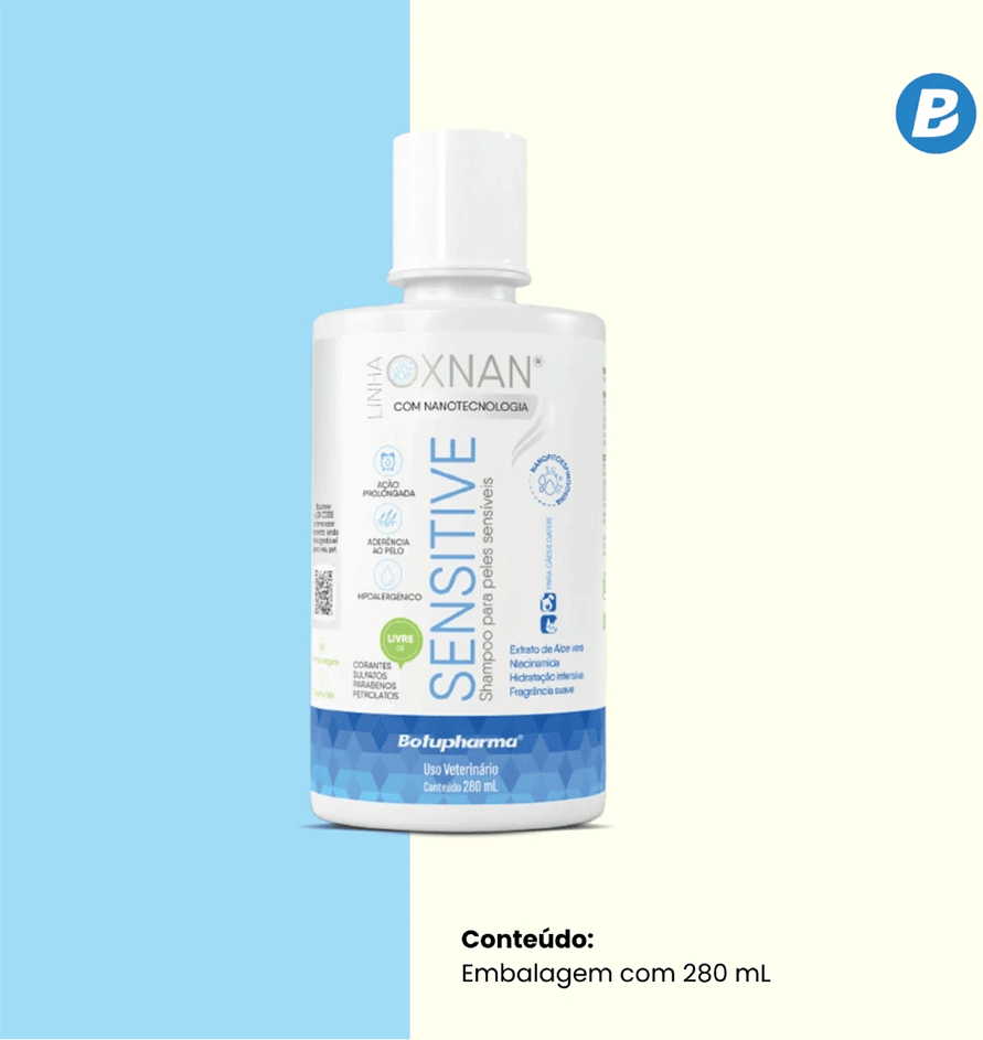 Shampoo Botupharma Pet Oxnan Sensitive - 280 mL