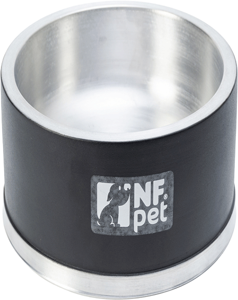 Bebedouro NF Pet Térmico Gelate Preto para Cães - 700 mL