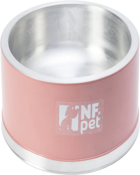 Bebedouro NF Pet Térmico Gelate Rosé para Cães - 700 mL